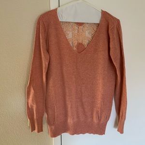 Peach sweater